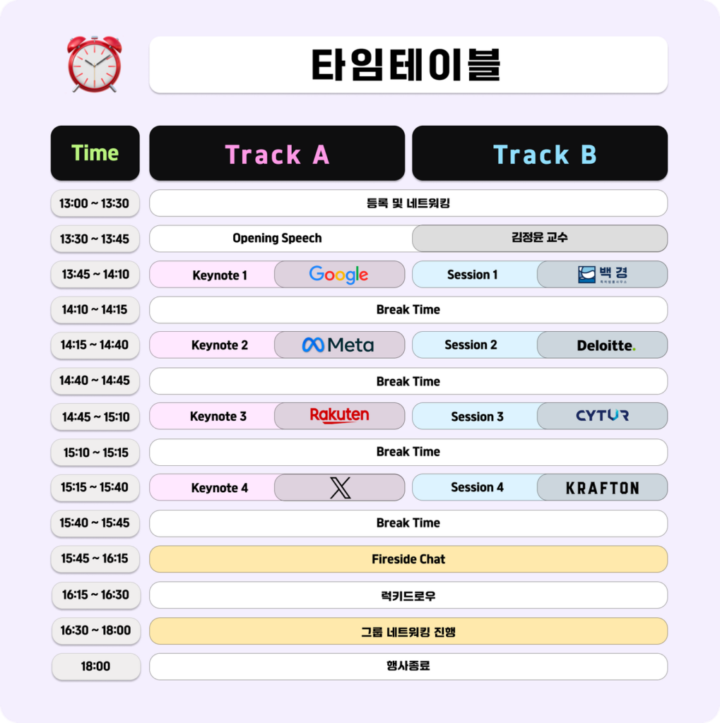 타임 테이블